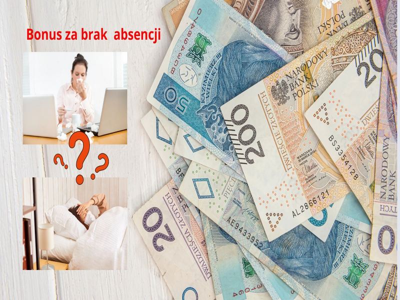 absencja zwolnienie chorobowe nagroda premia